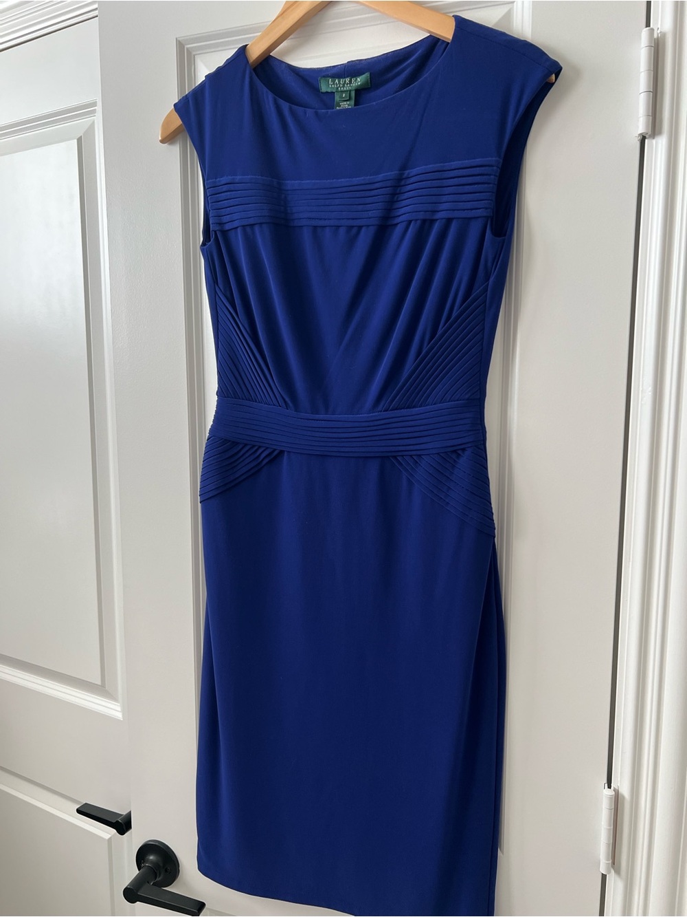 Lauren Ralph Lauren blue contour dress